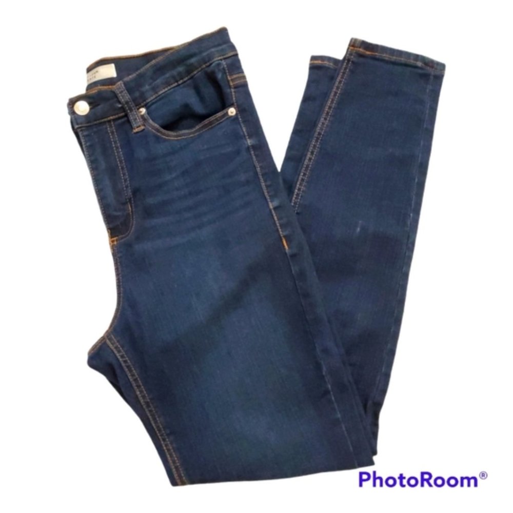 DYNAMITE Kate high rise medium wash skinny jeans